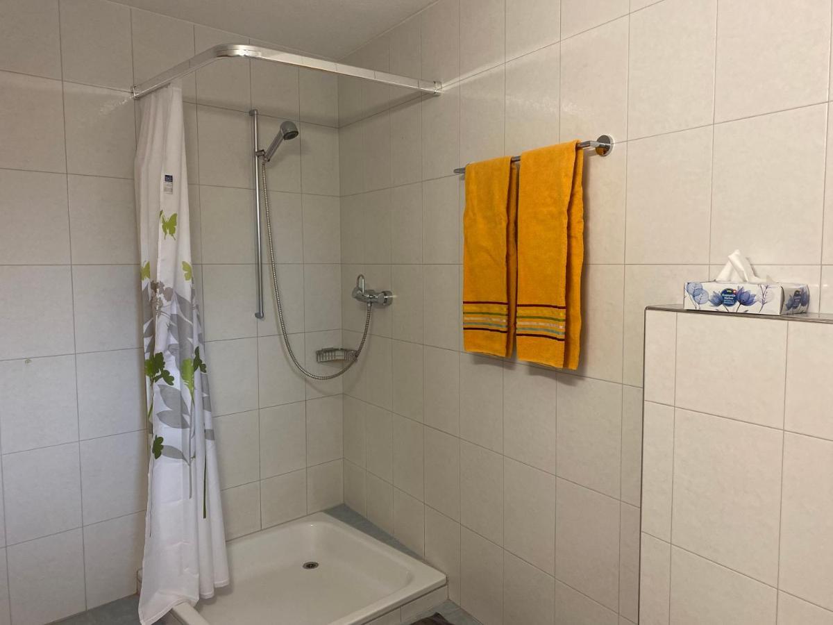 Ferienwohnung In Tschlin Mit Panoramablick 外观 照片